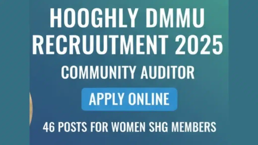Hooghly DMMU Recruitment 2025