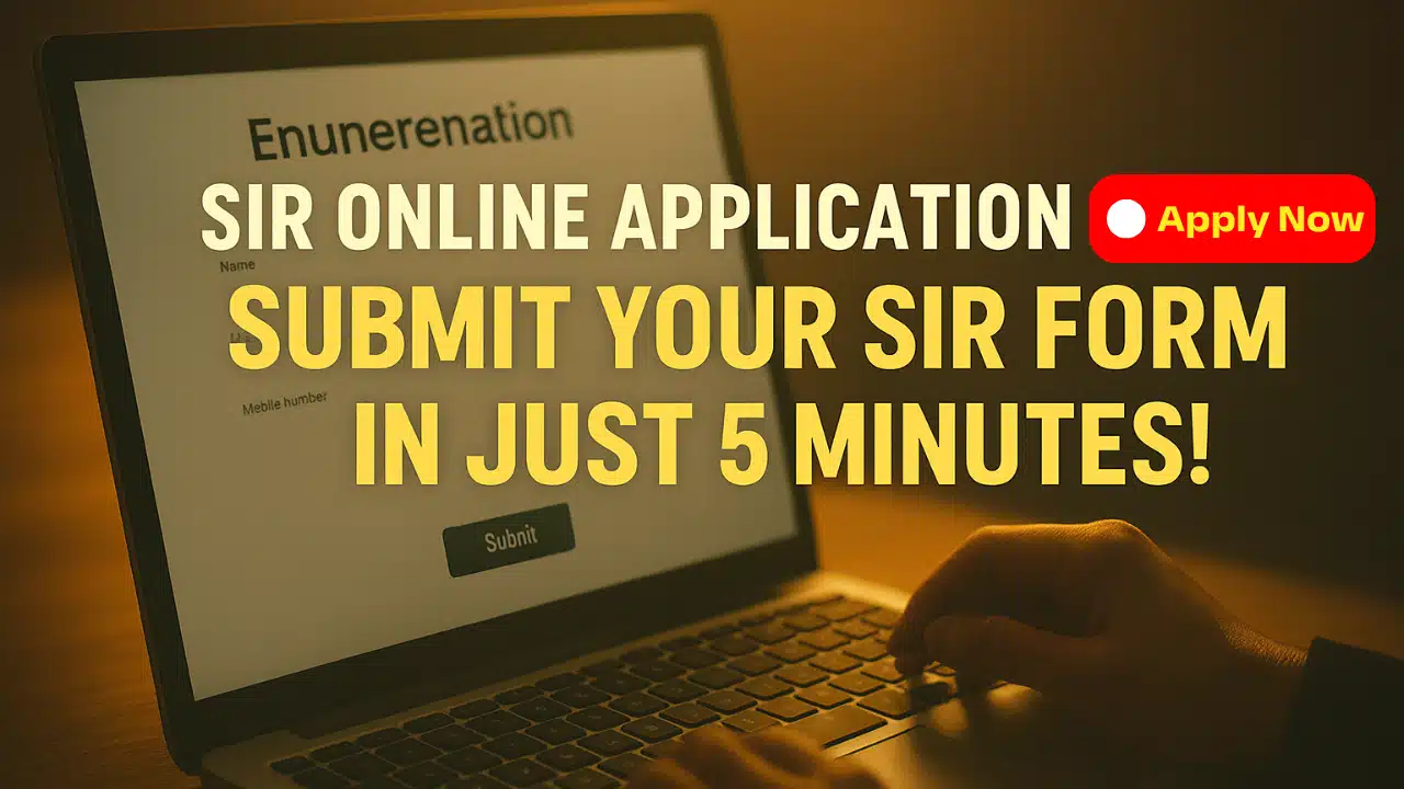 SIR-Online-Application-Details