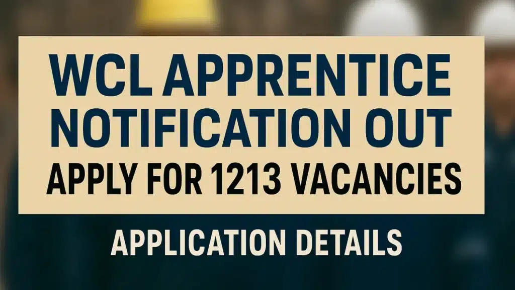 WCL Apprentice Recruitment 2025